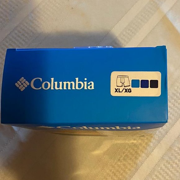 Columbia Calzoncillos para hombre tipo bóxer, 3-Pack , azul, azul marino y negro - Picture 4 of 4